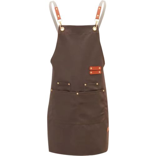 Tianyi-Tablier De Barbecue, Tablier Cuisine Homme Femme Avec 4 Poches, Dos Croisé, Tablier Travail Unisexe, Tablier Peinture, Tablier Jardinage Imperméable, Tablier Bricolage Café Restaurant