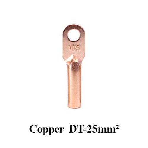 Fil Terminal Cuivre CriAJSplice DT-10 DT-16 DT-25 Argent 18/Plaqué nuits Boulon auxTrou Antarctube LUG Câble - Copper DT-25-10pcs