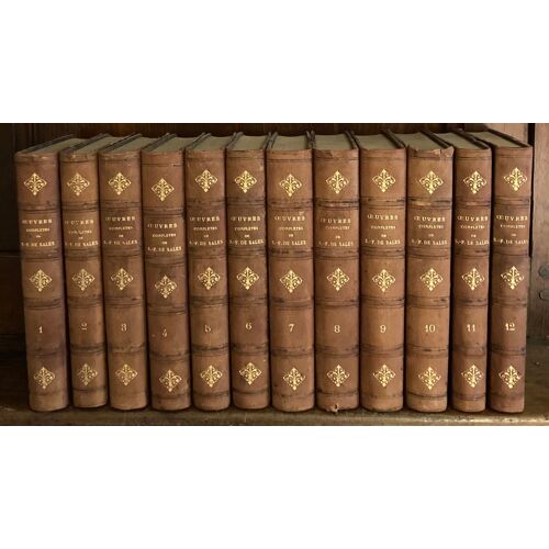 Oeuvres Complètes De Saint François De Sales (Complet En 12 Tomes), Chez Louis Vivès, 1866