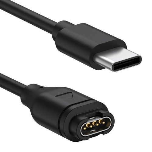 Wqd-Usb-C Câble De Charge/Données Chargeur Compatible Avec Garmin Montre - 0.5m/1m (50cm)