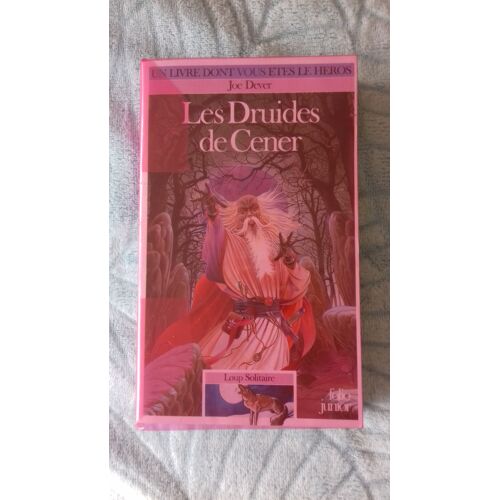 Un Livre Dont Vous Etes Le Héros : Loup Solitaire ! Tome 13......"Les Druides De Cener"......Livre-Jeu D'Aventures [Collector] Pour Lecteur Passionné De Fantastique Ou Collectionneur Averti.