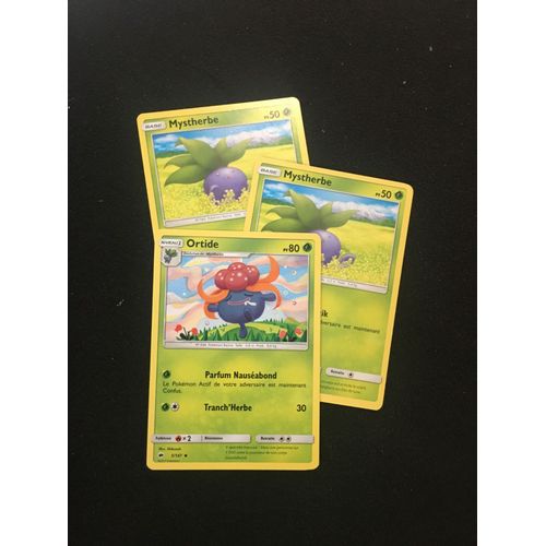 (2050) Mystherbe X2 + Ortide Pokemon