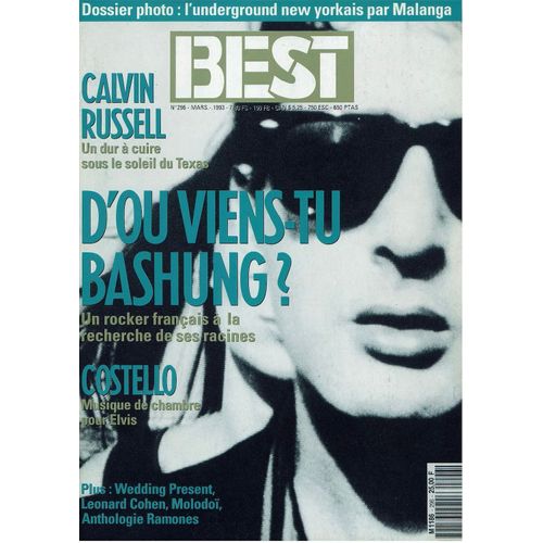 Magazine Best N°296 (Bashung)