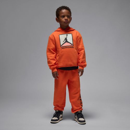 Ensemble Deux Pièces Avec Sweat À Capuche En Fleece Jordan Essentials Pour Enfant - Orange