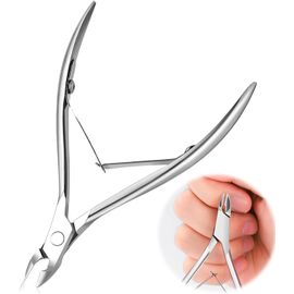 Hthed-Coupe-Cuticules,Ciseaux À Cuticules Professionnel En Acier Inoxydable, Pince À Cuticule Ultra Tranchante, Coupe Cuticule Ongle Avec Embout De Protection Pour Manucure Et Pédicure De Précision 