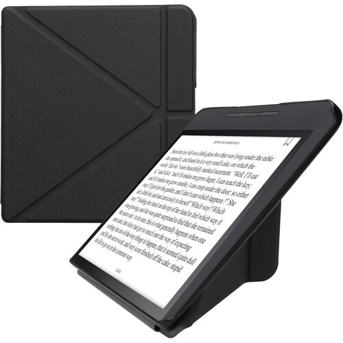Étui Compatible avec Kobo Forma Coque-Étui à Rabat magnétique Tablette eReader Similicuir-Noir