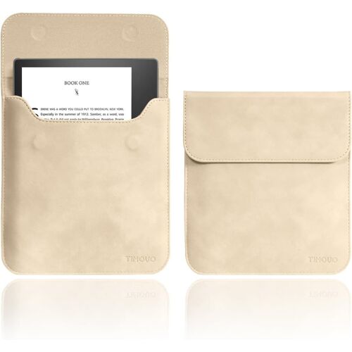 Housse 7 Pouces pour Kindle Oasis (10e Génération 2019/9e Génération 2017),Housse de Protection,Pochette de Transport pour Kindle E-Reader/Liseuse,Abricot