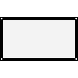 SALUTUYA Écran De Projecteur Extérieur Écran De Cinéma Extérieur 120