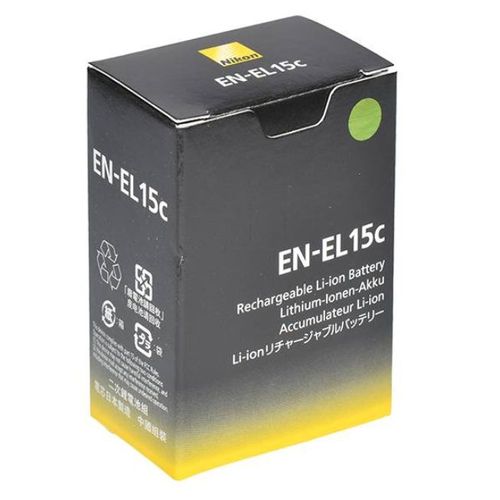 Nikon Batterie EN-EL15C pour ZF, Z8, Z7, Z6,Z7 II ,Z6 II ,Z5 ,D750 ,D780 ,D850 ,D7500