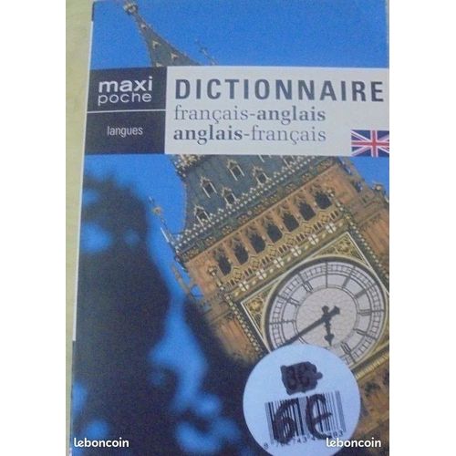 Dictionnaire Français-Anglais, Anglais - Français