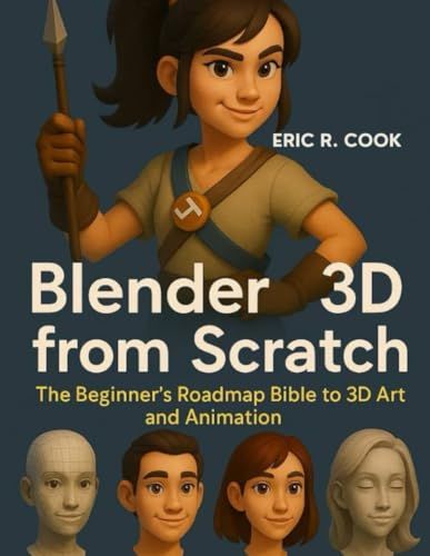 Blender 3d From Scratch: The Beginners Roadmap Bible To 3d Art And Animation (Tech Savvy Books For Beginners To Expert)