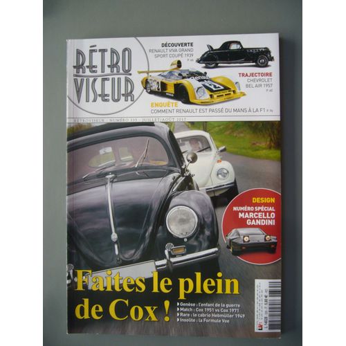 Revue Rétroviseur N° 335 (Juillet/Août 2017) - Faites Le Plein De Cox !