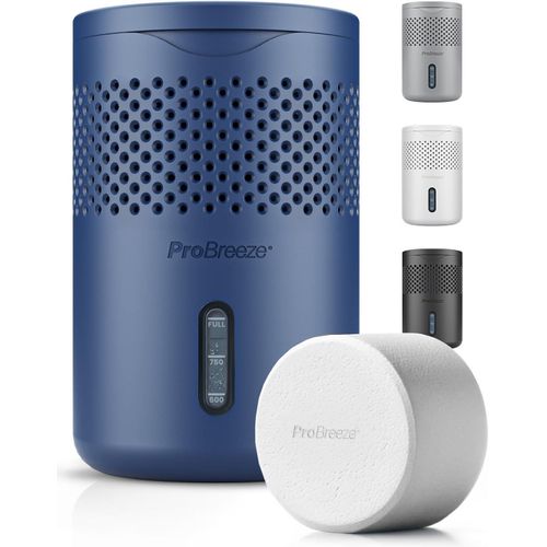 GUES-Osmo Deshumidificateur D Air, Absorbeur D'Humidité \U2013 Silencieux & Réutilisable Contre L`Humidité \U2013 Avec Recharge \U2013 Sans Électricité Pour Maison Chambre Voiture Salle De Bain