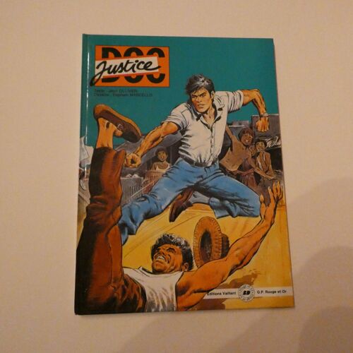 Docteur Justice - Editions Vaillant Gp Rouge Et Or