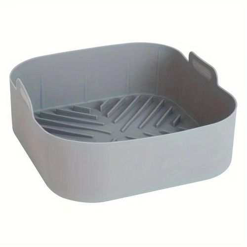 Plaque De Cuisson En Silicone Pour Friteuse À Air,Pot Lavable À Usage Multiple.Huise