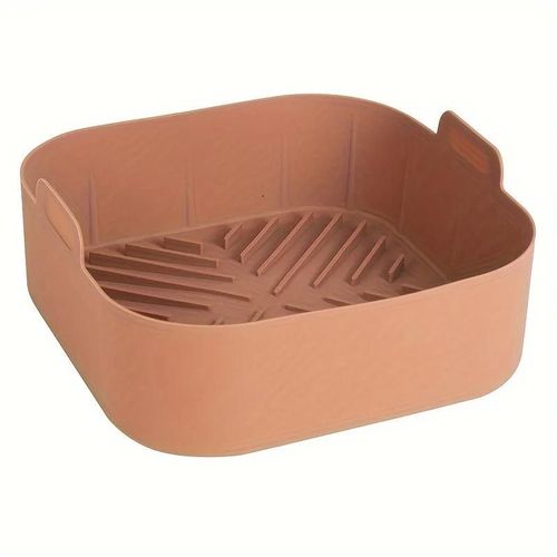 Plaque De Cuisson En Silicone Pour Friteuse À Air,Pot Lavable À Usage Multiple.Kaqise