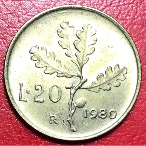 20 Lire - 1980 - Italie