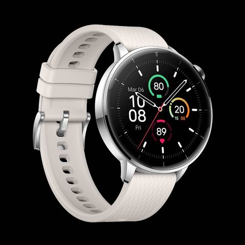 Smartwatch Oneplus 3  43 Mm 1.32 Inches Amoled Display Processeur Qualcomm Snapdragon W5 Gen1 Surveillance Du Sommeil Et Des Risques Respiratoires Batterie Longue Durée Argent