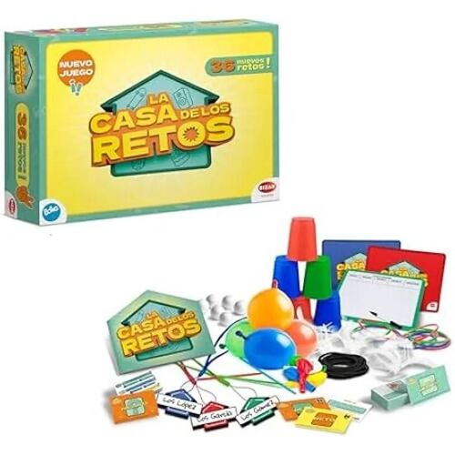 Jeu De Société - Bizak - 35001940 - La Casa De Los Retos - À Partir De 6 Ans - 2 Joueurs Ou Plus