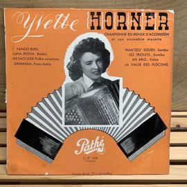 Yvette Horner - Tango Bleu - 25 Cm - 1954