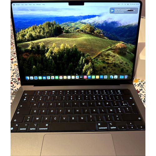 Apple MacBook Pro MTL73FN/A Retina - 14" M3 - Ram 8 Go - SSD 512 Go - Azerty
