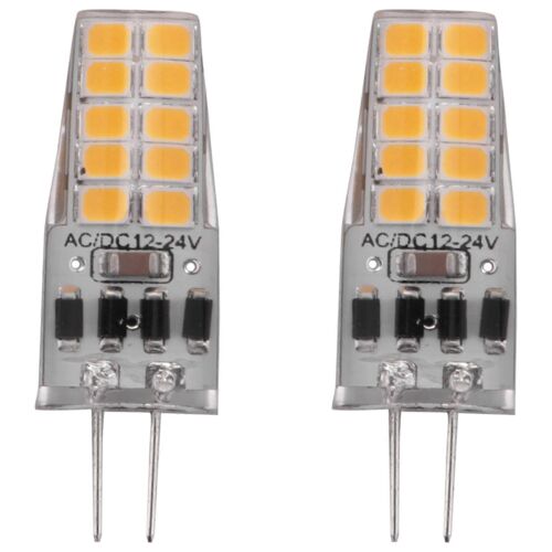 10pcs G4 Led Ampoule Ac/Dc12v-24v 3w Led G4 Lumière 20led 360 Faisceau Angle Lumière 2835smd Remplacer 30w Halog