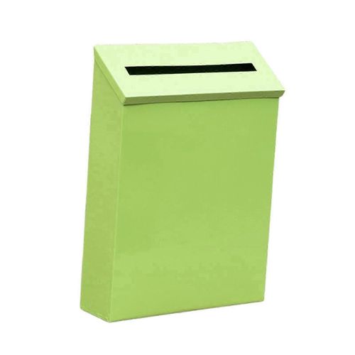 Boite aux lettres murale, grande capacite, en metal, pour l'exterieur, 2,6 m x 6 m x 3,4 m( Vert)