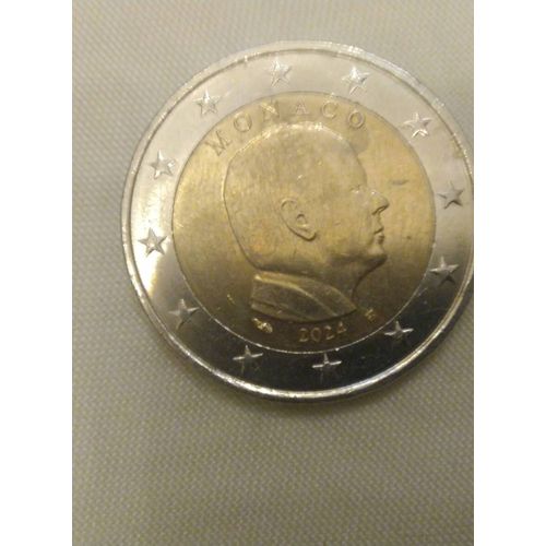 Pièce De 2 € Monaco 2024