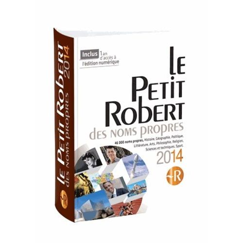 Le Petit Robert Des Noms Propres