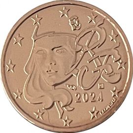 5 Cent Euro France 2024 Qualité Superbe