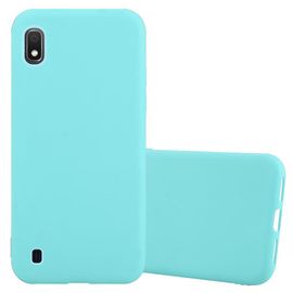 Cadorabo Housse Compatible Avec Samsung Galaxy A10 / M10 En Candy Bleu - Étui De Protection En Silicone Tpu Flexible