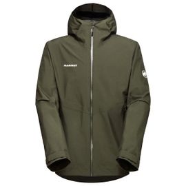 Mammut - Alto Light Hardshell Hooded Jacket - Veste Imperméable Taille L, Vert Olive