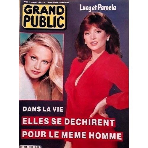 Grand Public 38 1983 Victoria Principal/Tilton/Macias/Jairo/Vilard/Jeane Manson/Guidoni/Signoret/Fabienne Egal/Mouskouri/Yves Renier/Sim/Harrison Ford