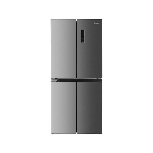 Indesit - Side-by-side, 180cm x 79.5cm, 421l, no frost, 39db classe e, inox ingf6421xp4e