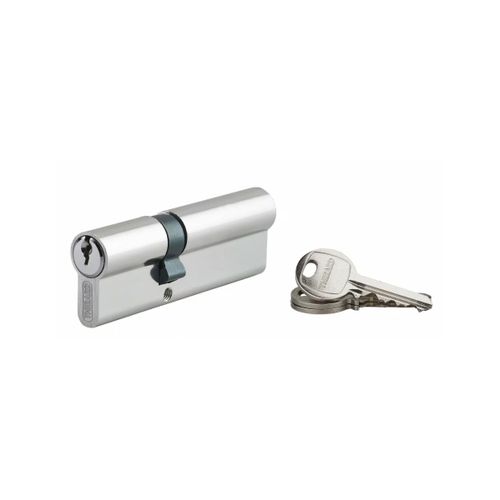 Cylindre de serrure à clé crantée Ecopro nickelé - 35 x 55 - Varié - THIRARD - 00007313