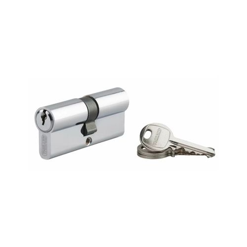 Cylindre de serrure à clé crantée Ecopro nickelé - 35 x 35 - Varié - THIRARD - 00007268
