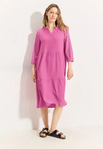 Cecil Femme Chemisier À Noeud En Crêpe In Pink, Gr: M