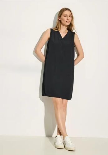 Cecil Femme Robe Structurée In Noir, Gr: S