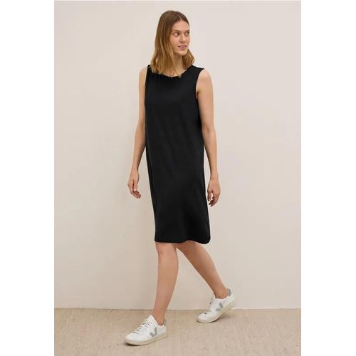 Cecil Femme Robe En Jersey Sans Manches In Noir, Gr: L