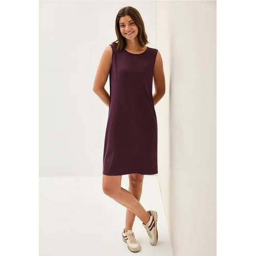 Cecil Femme Robe En Jersey Sans Manches In Rouge, Gr: M
