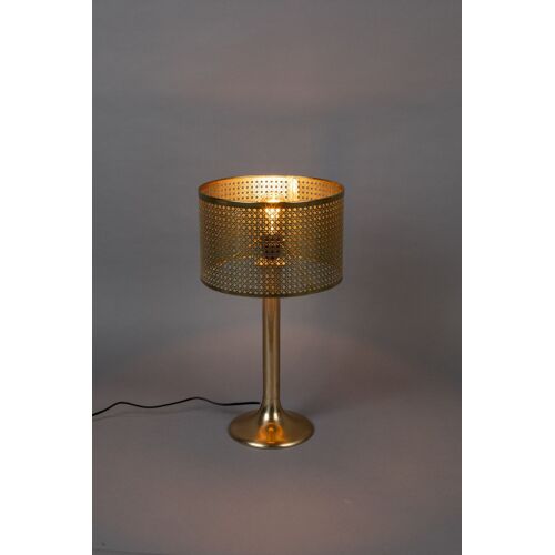 Lampe À Poser En Fer Doré