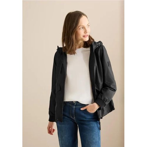 Cecil Femme Coupe-Vent Avec Poches In Noir, Gr: Xl