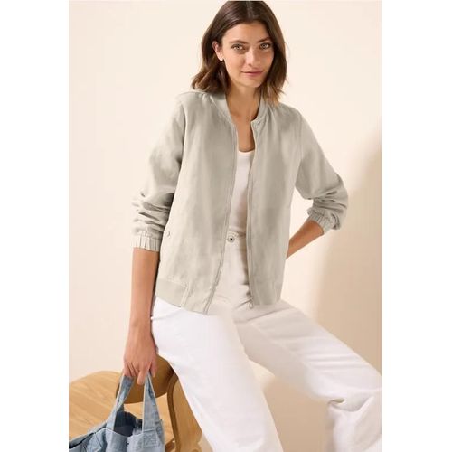 Cecil Femme Blouson Léger En Lin In Beige, Gr: Xxl