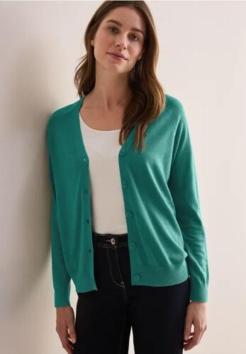 Cecil Femme Cardigan Col En V In Vert, Gr: Xl