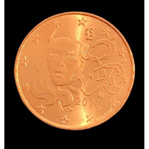 1 Cent Euro France 2022 Qualité Superbe