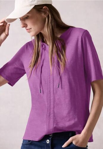 Cecil Femme Tunique En Fil Flammé In Violet, Gr: Xs