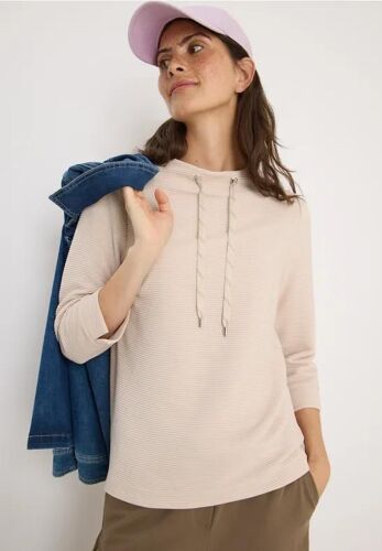 Cecil Femme Chemise Ottomane In Beige, Gr: L