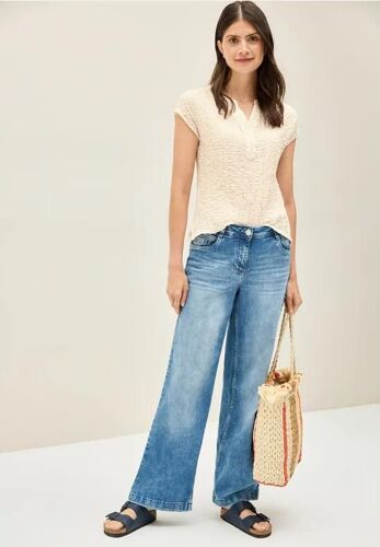 Cecil Femme Chemisier Structuré In Beige, Gr: L