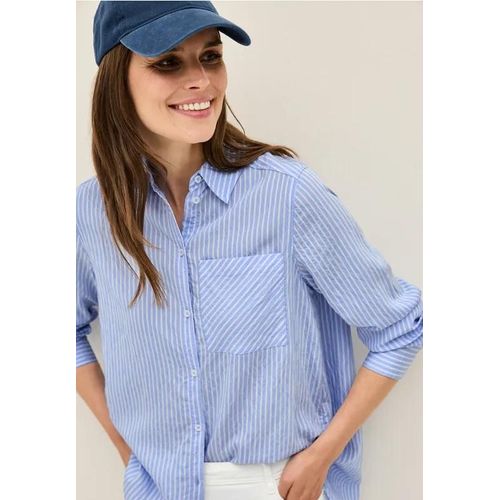 Cecil Femme Chemisier À Rayures In Bleu, Gr: M