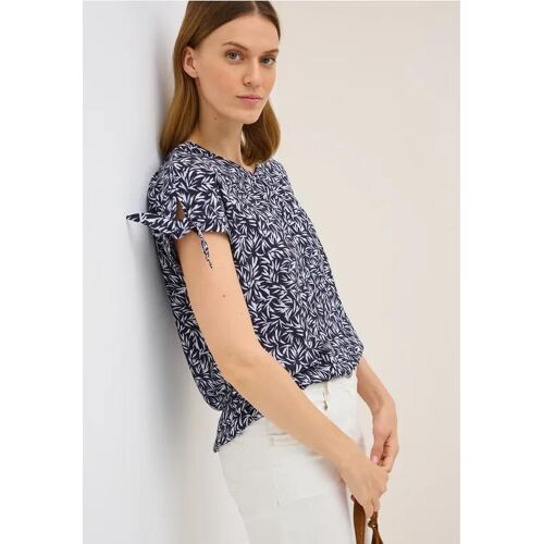 Cecil Femme Chemisier À Motifs In Bleu, Gr: Xs
